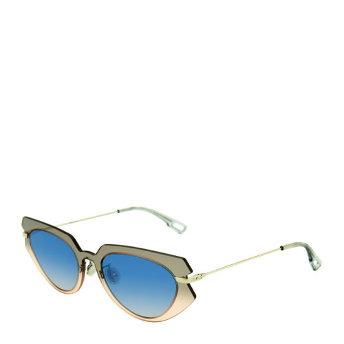 DIOR/迪奥 时尚 复古 轻架 无框 多变三角 猫眼形 女士 太阳镜 渐变色镜片 多色可选 墨镜 眼镜 DIORATTITUDE2 53mm DIOR 迪奥