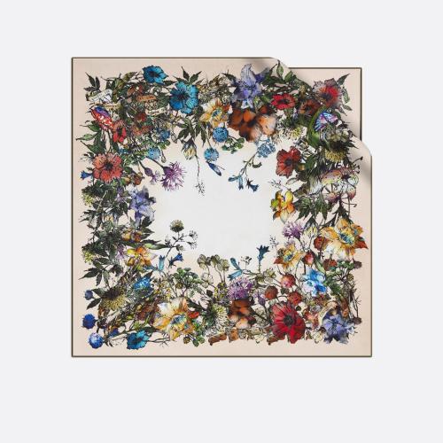  DIOR迪奥 22年秋冬 女士 丝巾 D-Millefiori 方巾 15MIF070I611_C*w*420 预定商品1-3周发货