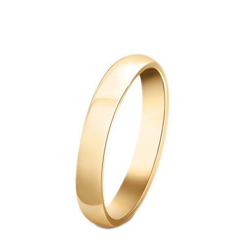 Van Cleef & Arpels/梵克雅宝 经典Alliance Tendrement系列 18K金黄金3毫米素环戒指婚戒指环VCARO9Y200