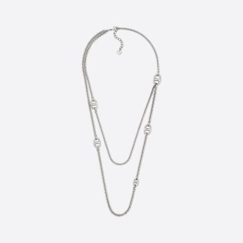  DIOR迪奥 22年秋冬 女士 项链 CD Navy 项链 N2015WOMMT_D000