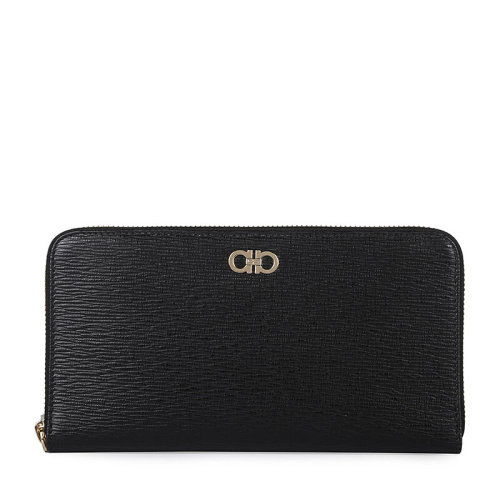 Salvatore Ferragamo/菲拉格慕 男士 男包 黑色皮革卡包钱包 66A070 0686020