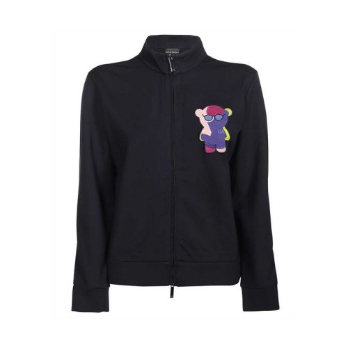  Emporio Armani/安普里奥阿玛尼 女士深蓝色棉质夹克外套 6K2M6K 2JYQZ 0918 PLFSX