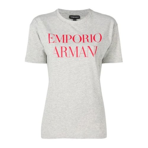  Emporio Armani/安普里奥阿玛尼 女士灰色棉质短袖T恤 3G2T69 J07Z 0616 PLFSX