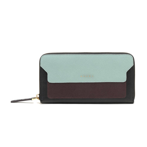 MARNI/玛尼 钱包 女士皮质长款钱夹 PFMO0000U0 LV5