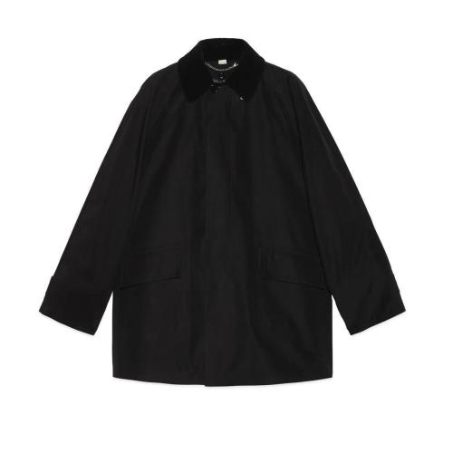  GUCCI古驰 22年秋冬 男士 “You Got Good Taste”印花棉质大衣 672270 ZAICI 1043 预定商品2-6周发货