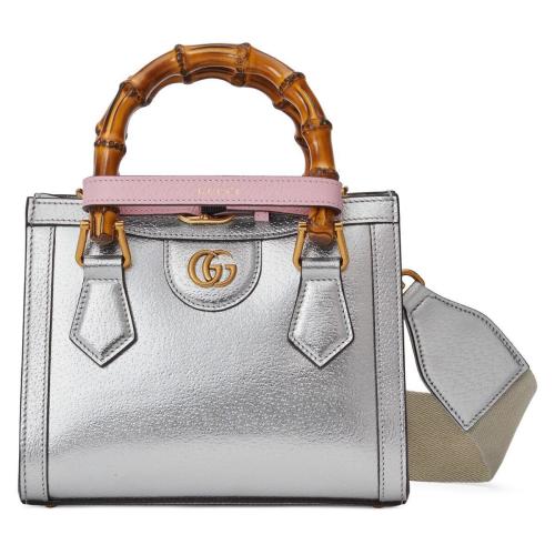 GUCCI古驰 22年秋冬 女士 Gucci Diana竹节迷你托特包 702732 1TRGT 8190