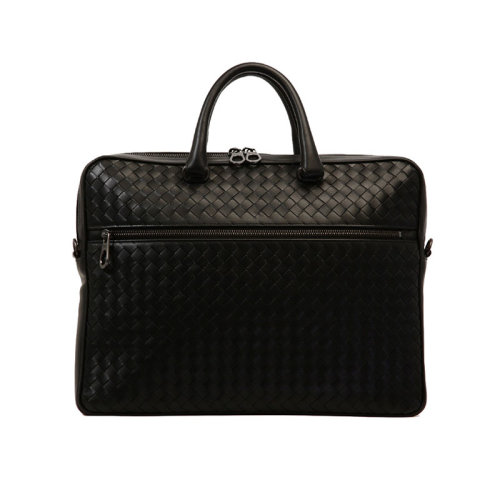 Bottega Veneta/葆蝶家 宝缇嘉 男士 黑色小羊皮斜挎包手提包单肩包 516110V46511000 HJH0015X