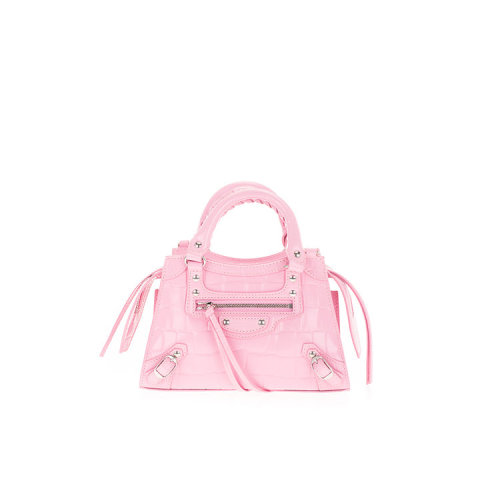 Balenciaga/巴黎世家 女包 Crocker Neo Classic 女士皮革时尚潮流手提包 63852415V6Y5616