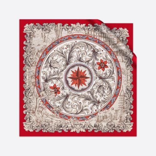  DIOR迪奥 22年秋冬 女士 围巾 Dior 印花方巾 31ROV090I621_C389