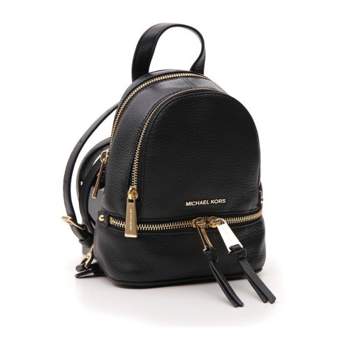 Michael Kors/迈克·科尔斯 RHEA ZIP系列女士双肩包 30T6GEZB1L-SOFTPINK PLSX