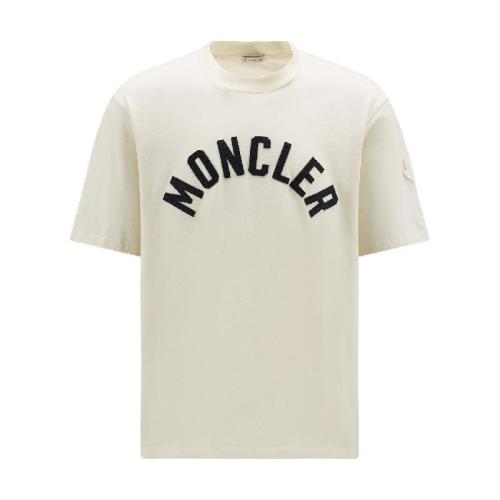  MONCLER蒙可蒙克莱 22年秋冬 男士 短袖T恤 MDC印纹T恤 H20918C000388390T02B