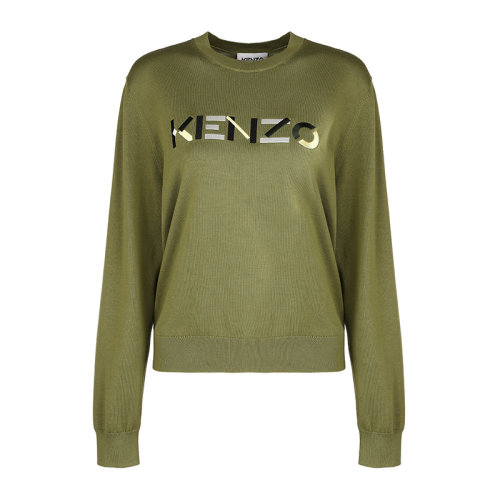 KENZO/高田贤三字母刺绣套头女士针织衫/毛衣FB52PU541