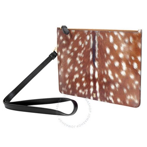  BURBERRY/博柏利 女士印花皮革手拿包 8016143 PLSX