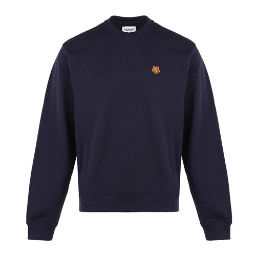 KENZO/高田贤三虎头微标棉质宽松男卫衣男士套头卫衣FB65SW006