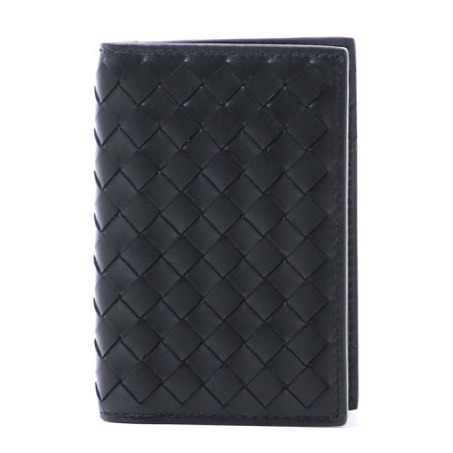 Bottega Veneta/葆蝶家 中性款皮革多卡位经典编织对折长款钱夹手拿包钱包  464902-4651 多色可选