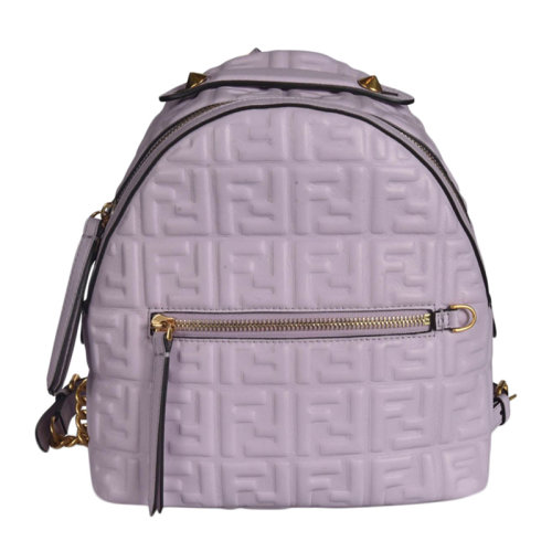 FENDI/芬迪 女士迷你皮革浮雕双肩包背包女包多色可选