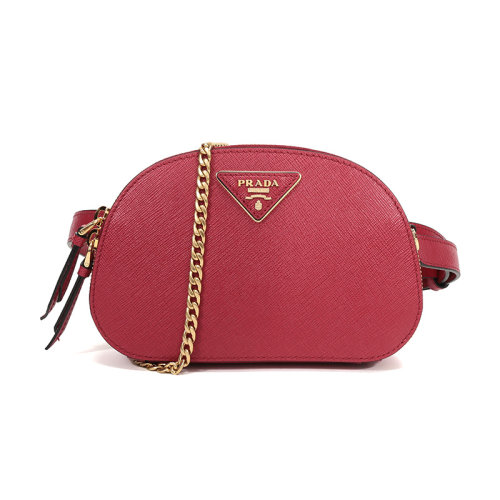 PRADA/普拉达 女士腰包牛皮胸包斜挎包1BL023NZV