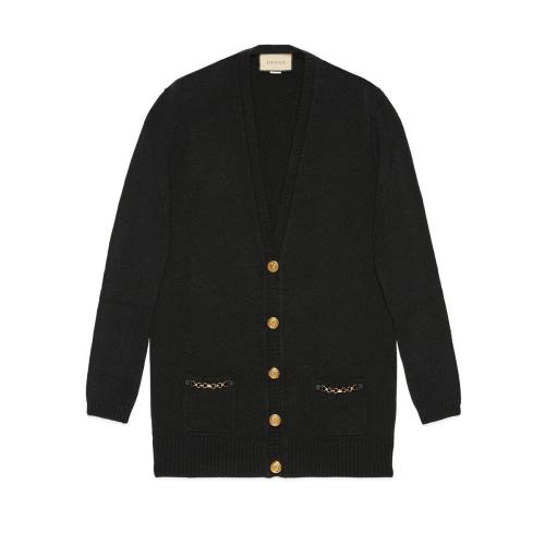  GUCCI古驰 22年秋冬 女士 羊绒开衫 678441 XKB1R 1043