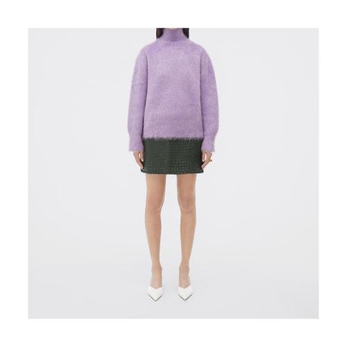  BV葆蝶家 22年秋冬 女士 长袖衬衫 pull en mohair double 716872V2D205117