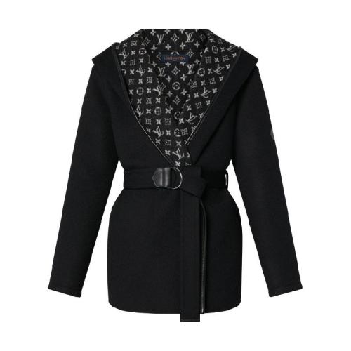  LV路易威登 22年秋冬 女士 夹克 系带围裹式短大衣 1A99KA 1A99KB 1A99KC 1A99KD 1A99KE 1A99K