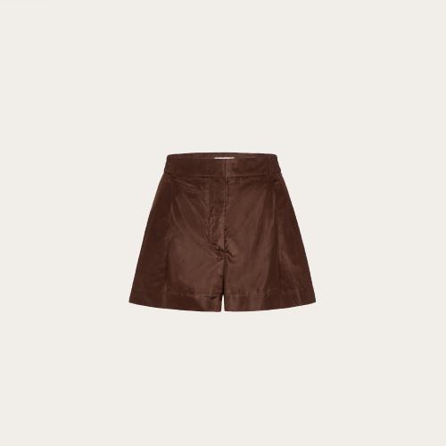  VALENTINO华伦天奴 22年秋冬 女士 短裤 SHORT EN TAFFETAS LA_Vé XB0RF1Z5745Y79