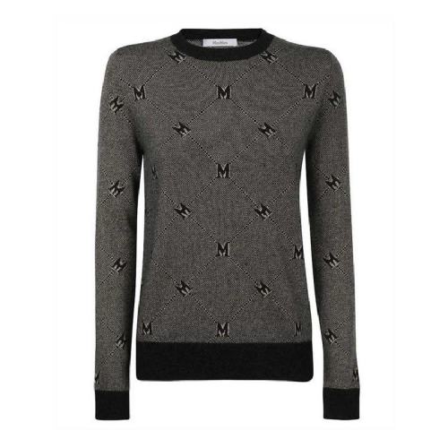  MaxMara/麦丝玛拉 女士黑色时尚休闲针织衫/毛衫 PANARO-015 PLFSX