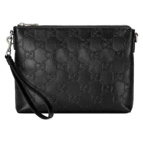  GUCCI古驰 22年秋冬 男士 GG印花压纹中号邮差包 696009 1W3CN 1000