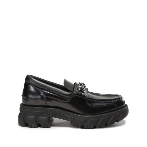 GUCCI/古驰 【22秋冬新款】 男士皮革马衔扣乐福鞋单鞋皮鞋厚底鞋 658822 DKSD0