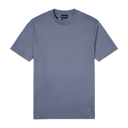 Emporio Armani/安普里奥阿玛尼 灰色提花 男士短袖T恤 3K1TL3-1JGYZ-0660