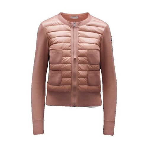  MONCLER蒙可蒙克莱 22年秋冬 女士 针织衫 Padded Wool Cardigan H20939B51000A9018535