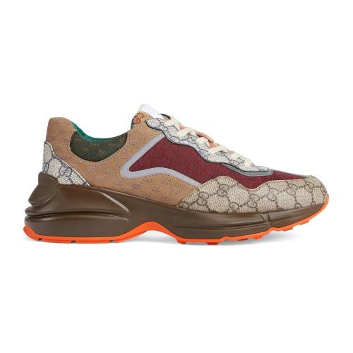  GUCCI古驰 22年秋冬 男士 Rhyton系列男士GG运动鞋 619891 99WG0 6060