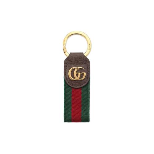  GUCCI古驰 22年秋冬 女士 Ophidia 系列钥匙链 523161 HE2NG 8742 预定商品2-6周发货