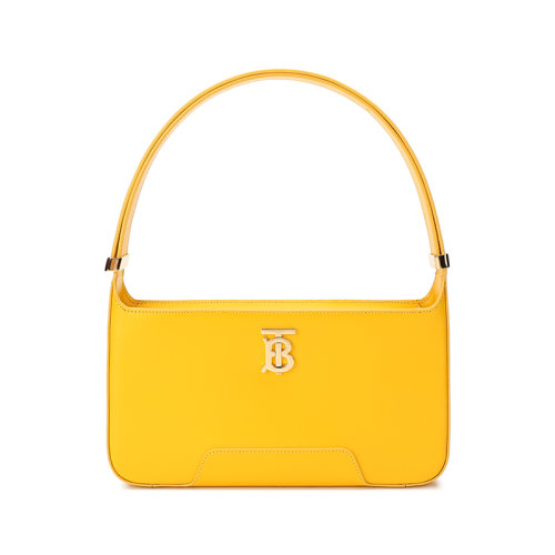 BURBERRY/博柏利女款牛皮TB标志手提单肩包腋下包 80462471
