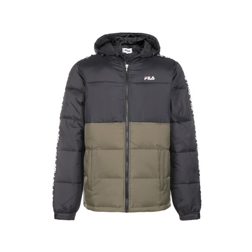 FILA/斐乐 男士聚酰胺纤维连帽棉服外套 687887