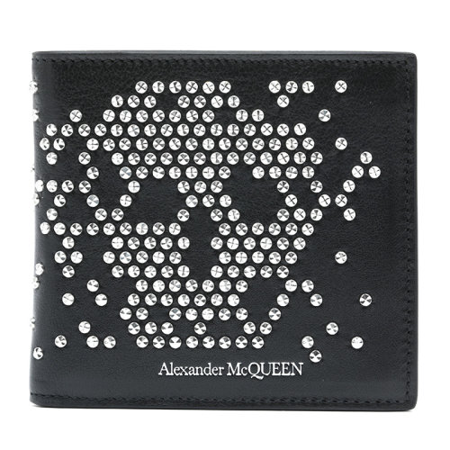 Alexander McQueen/亚历山大麦昆男士短款钱夹5508181ACYN