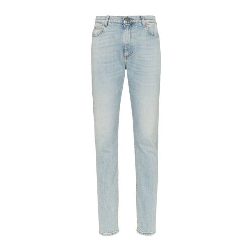  GUCCI/古驰 女士浅蓝色棉质牛仔裤 502797 XDAH3 4493 PLFSX