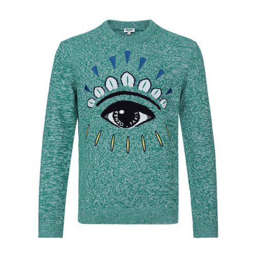 KENZO/高田贤三 男士针织衫/毛衣 男士棉质圆领长袖针织衫 5PU252 3XD