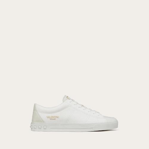  VALENTINO华伦天奴 22年秋冬 男士 休闲运动鞋 BASKETS EN TOILE CITYPLANET 1Y2S0F90NXI0BO