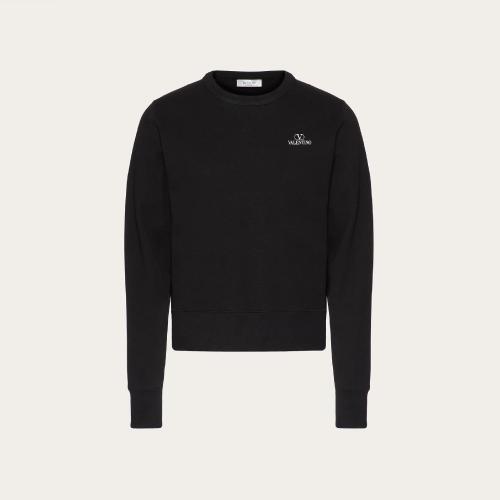  VALENTINO华伦天奴 22年秋冬 男士 卫衣 SWEAT-SHIRT RAS-DU-COU EN COTON A_VEC IMPRIMé VLO