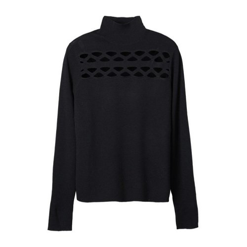 CHLOE/克洛伊 女士黑色时尚休闲针织衫/毛衣 C21AMP27670 001