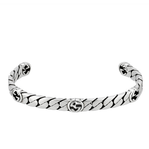 GUCCI/古驰 银质GG细节手链661526J84000728