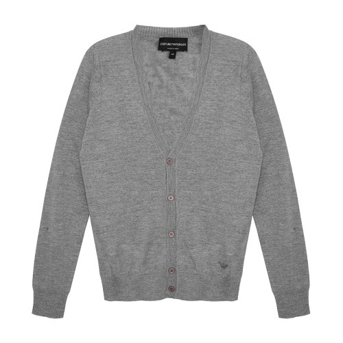 Emporio Armani/安普里奥阿玛尼 标准灰色 男士针织衫/毛衣  [Exclusive] 8N1E21-1M67Z-0610