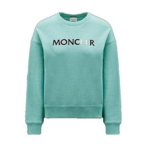  MONCLER蒙可蒙克莱 22年秋冬 女士 卫衣 Logo Sweatshirt H20938G00021809LC81B