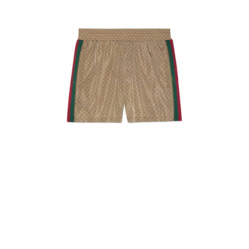 GUCCI古驰 22年秋冬 男士 GG防水尼龙游泳短裤 599585 XHAD4 2190