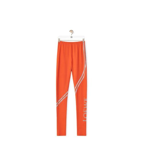  LOEWE罗意威 22年秋冬 女士 休闲裤 LOEWE leggings in polyamide S359Y27X21-9120