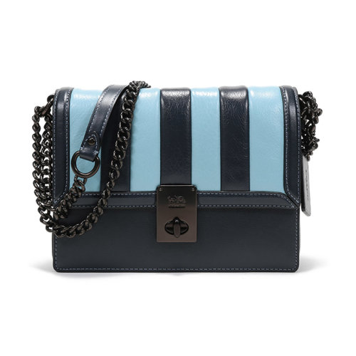 COACH/蔻驰 女士专柜款HUTTON系列皮革哈顿小方包手提单肩斜挎包 739