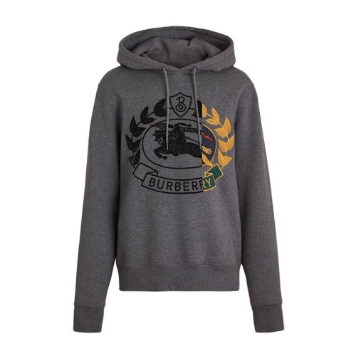  BURBERRY/博柏利 男士灰色棉质卫衣 8007075 PLFSX