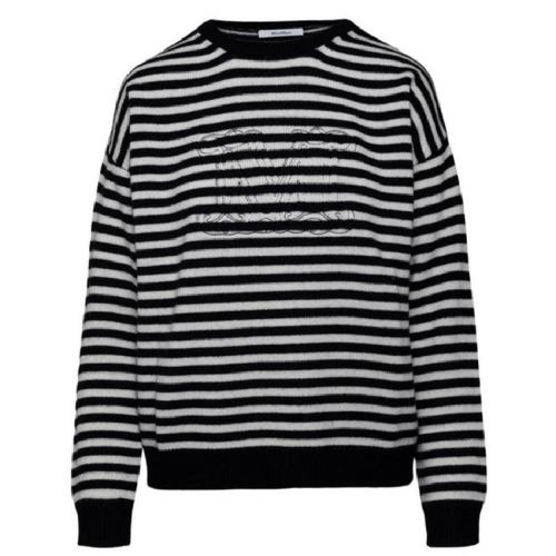  MaxMara/麦丝玛拉 女士黑色时尚休闲针织衫/毛衫 136114216012 PLFSX