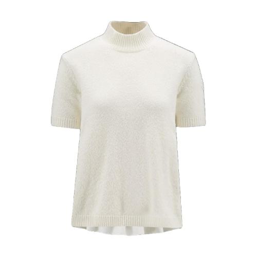  MONCLER蒙可蒙克莱 22年秋冬 女士 针织衫 Wool %26 Viscose Jumper H20939C00004M1939034