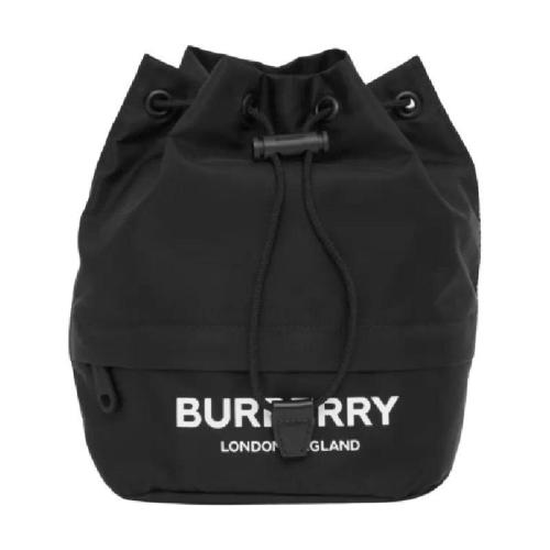  BURBERRY 22年秋冬 女士 徽标印花 ECONYL? 抽绳收纳袋 80321881 预定商品1-3周发货